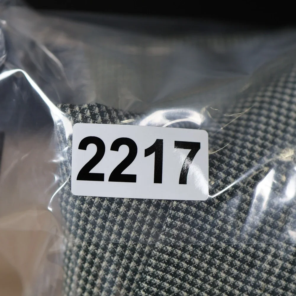 Ermenegildo Zegna Sport Coat Mens 46R Green Brown Houndstooth Two-Button Wool